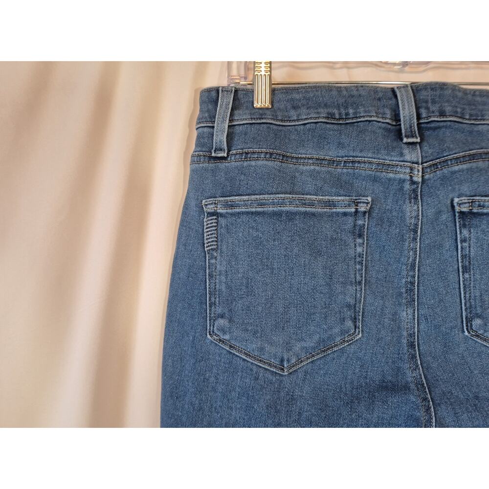 Paige Cindy Princess High Rise Straight Ankle Cotton Blend Jeans NWT 31 - Picture 11 of 11